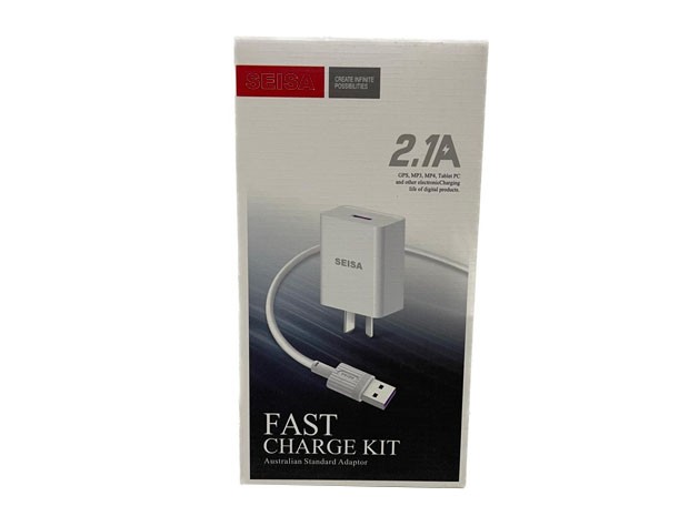 &ua CARGADOR CELULAR TIPO C 2.1A 1 USB DESMONTABLE T-C01 C